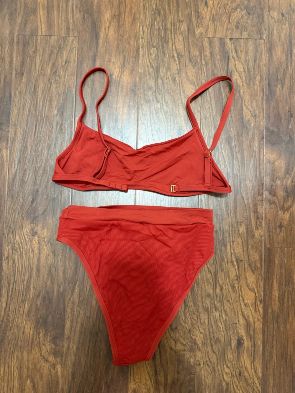 l*space Ribbed high waisted Bikini Set - Picture 2 of 3